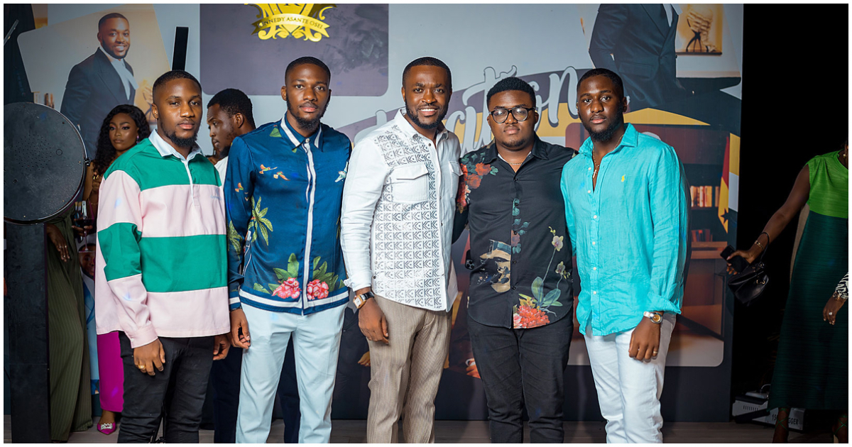 Meet All The Handsome And Stylist Sons Of Dr. Osei Kwame Despite