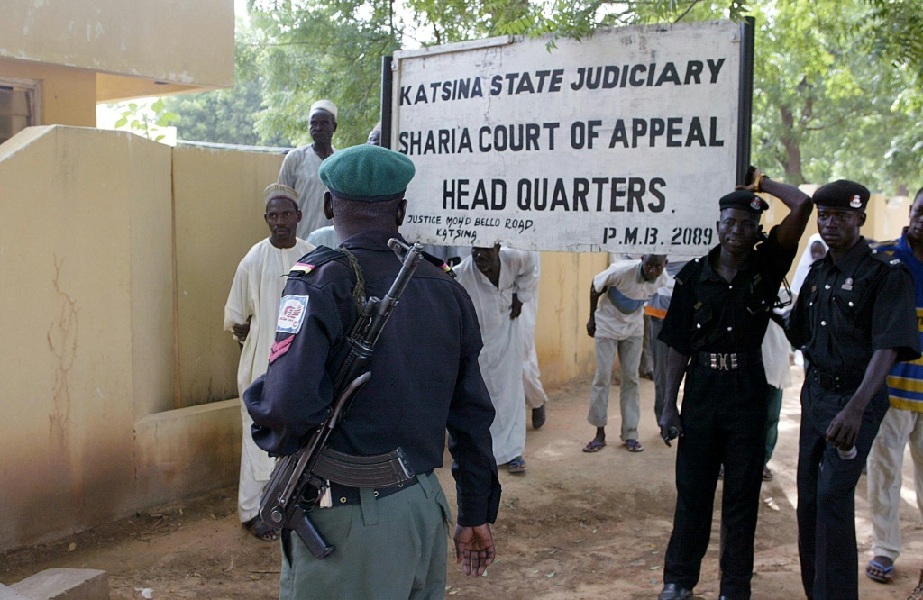 Sharia law operates alongside civil law in the mostly Muslim north of Nigeria