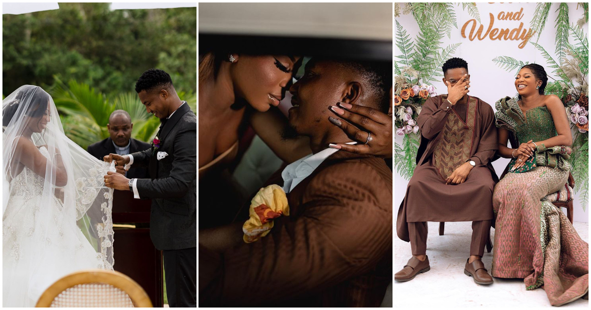 Ghanaian Chef Marries Beautiful Bride In A Luxurious Ceremony; Netizens React To Photos & Videos
