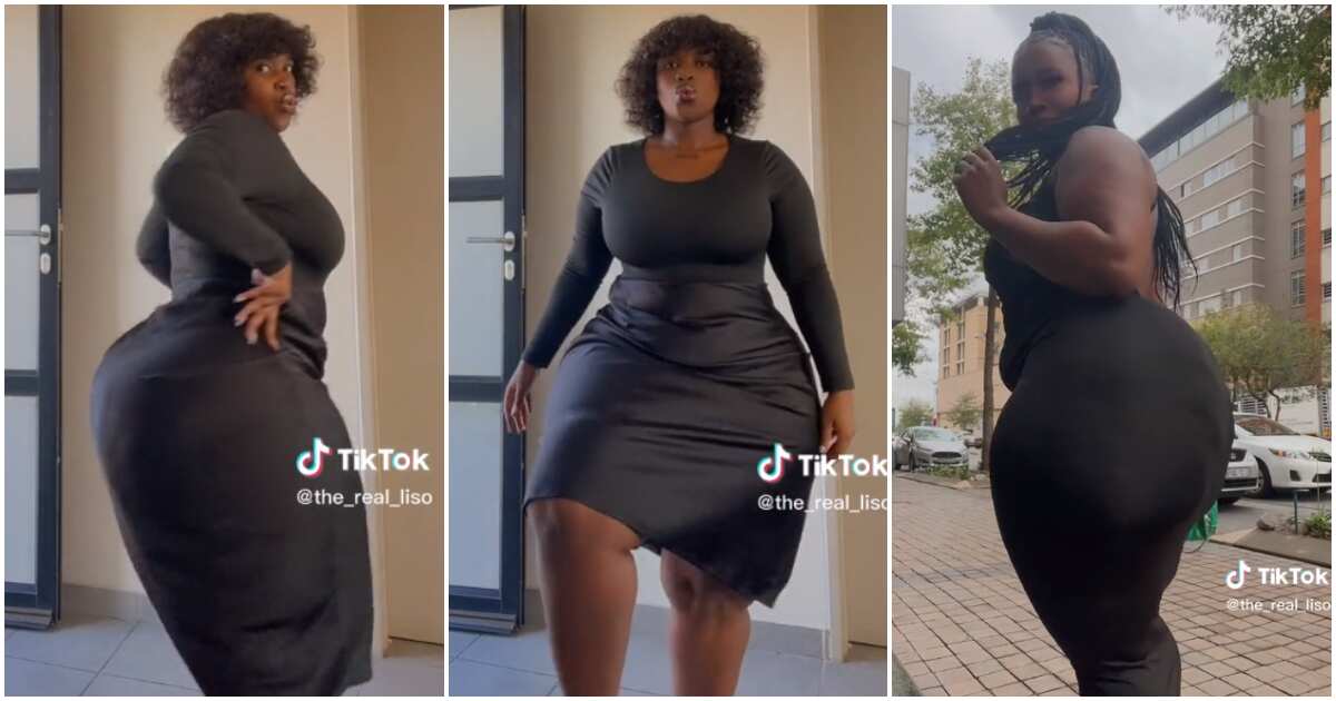 Plus-Size Lady With Super Curvy Hips Shows Off Dance Moves In TikTok Video,  Netizens Drool: Natural Beauty 