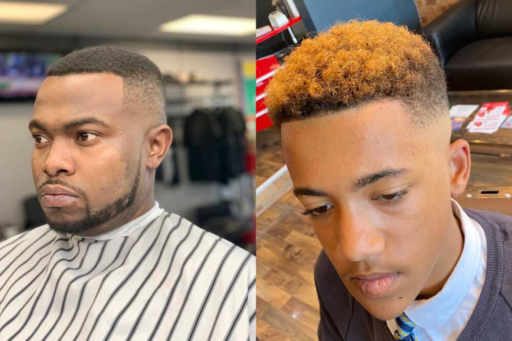Professional black male hairstyles