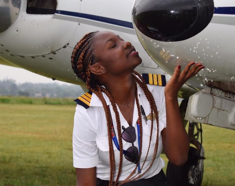 Meet Ghana’s youngest female pilot; 21-yr old Audrey