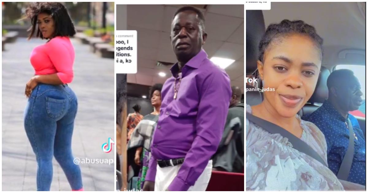 TikTok video of curvy wife of Ghanaian actor Abusuapanin Judas causes stir