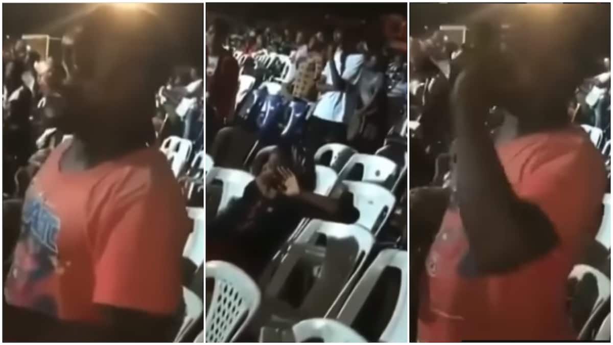 Man prays in church, says he won't 'carry' women, visit night club again, throwback video goes viral