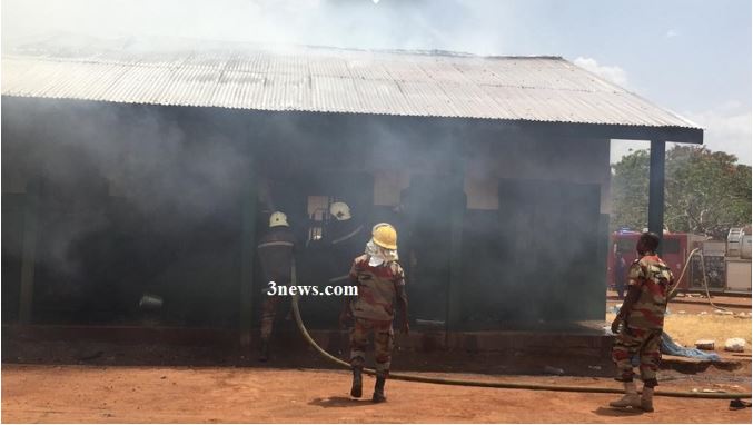 Sad photos and video emerge online as fire damages properties at St Francis SHS