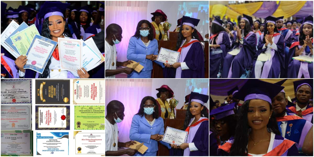 Chelsea Osayande bags a first class in medical laboratory science