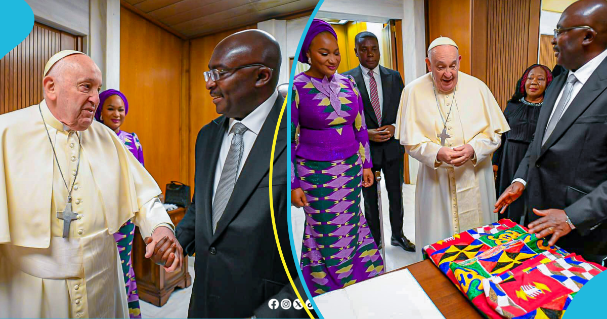 Dr Bawumia meets Pope Francis, discuss Ghana's political and socio-economic situation