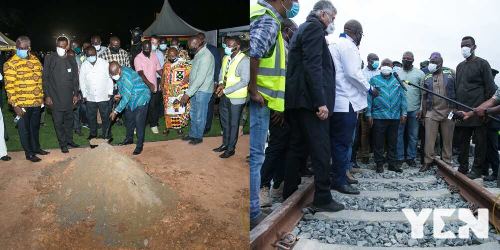 15 things done by Akufo-Addo during his tour of the Western and Central Regions