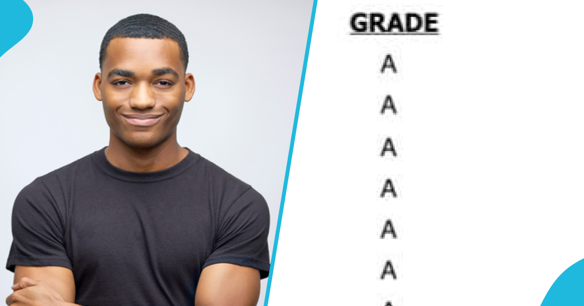 Photos of young man's result.