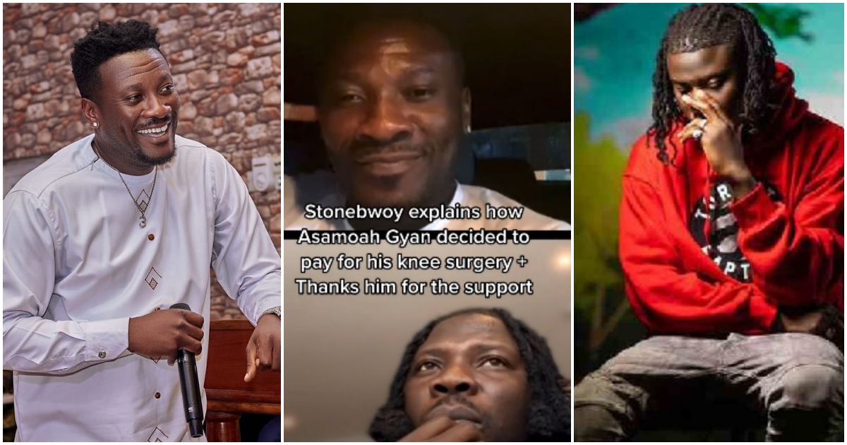 Stonebwoy Narrates How Asamoah Gyan Paid For His Surgery; Leaves Ghanaians In Awe