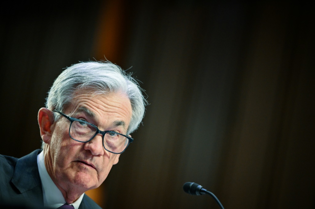 US Federal Reserve Chair Jerome Powell said if data indicated faster monetary tightening was needed, the central bank would be ready to step up rate hikes