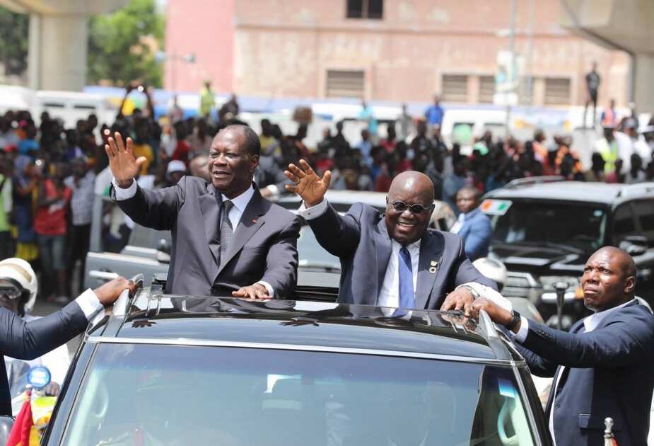 Akufo-Addo in Ivory Coast for Ouattara’s swearing-in