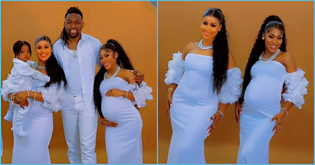 Godfada Houston: Famous Ghanaian polygamist and wives welcome baby: "It's a girl"
