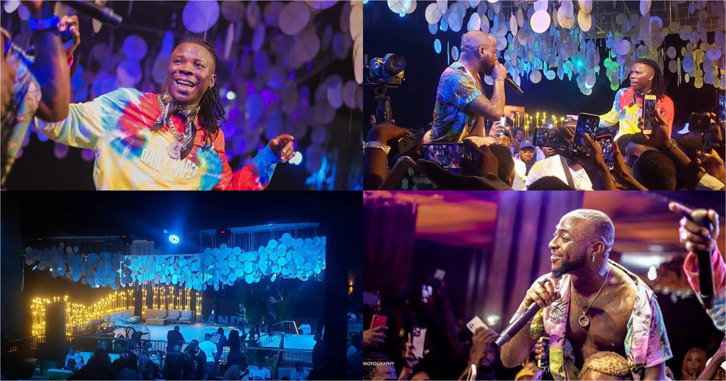 All the best videos and photos from Stonebwoy's Activate Party with Davido