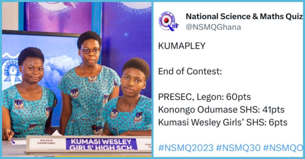 Wesley Girls' Kumasi at NSMQ