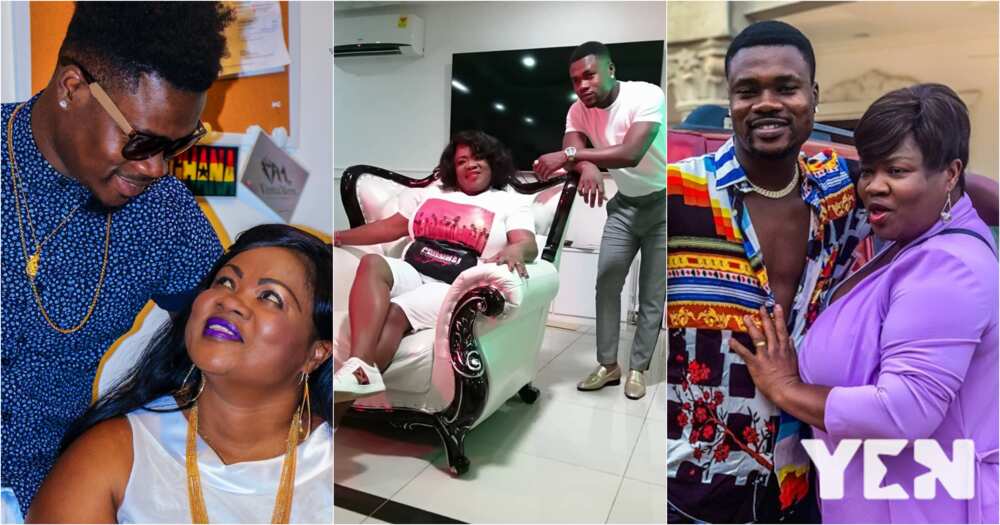 Mercy Asiedu: Kumawood Actress Shares Throwback PHotos To The Time She Gave Birth To Her 1st Child