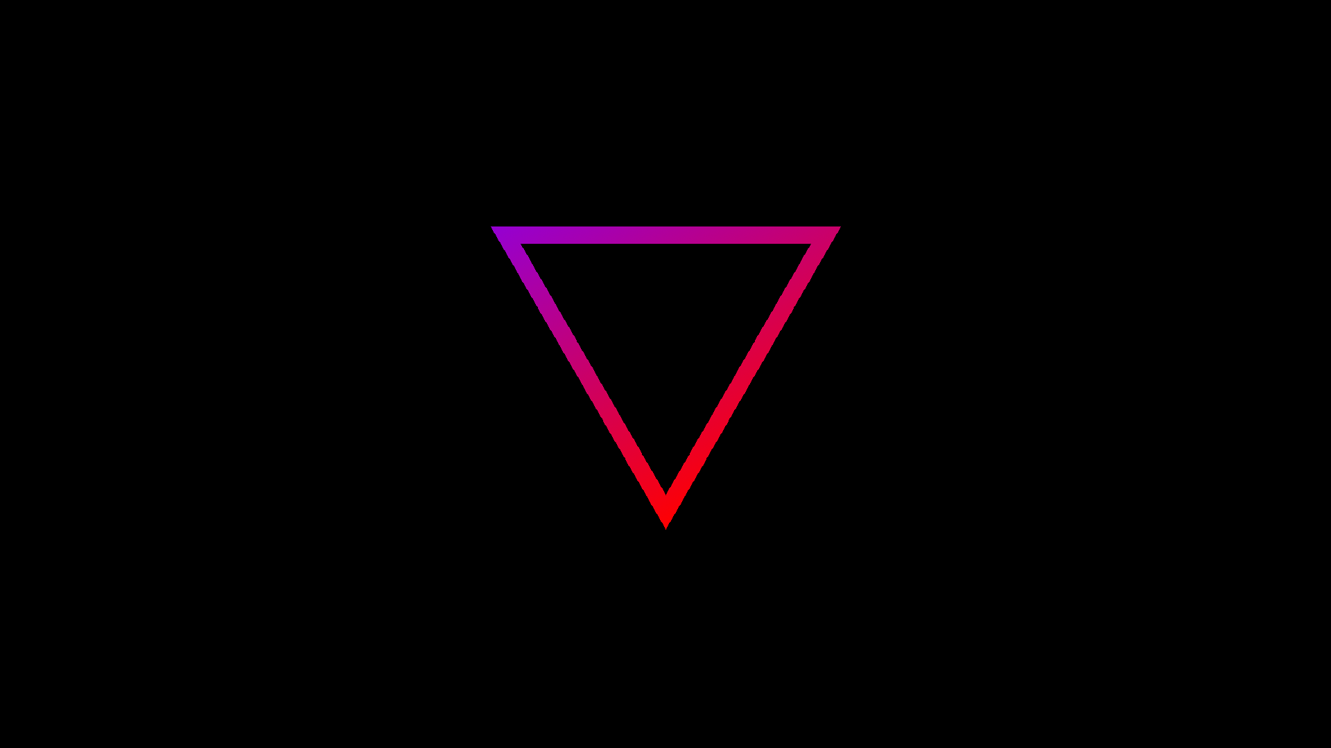 What does the upside-down triangle symbol mean in contemporary society?