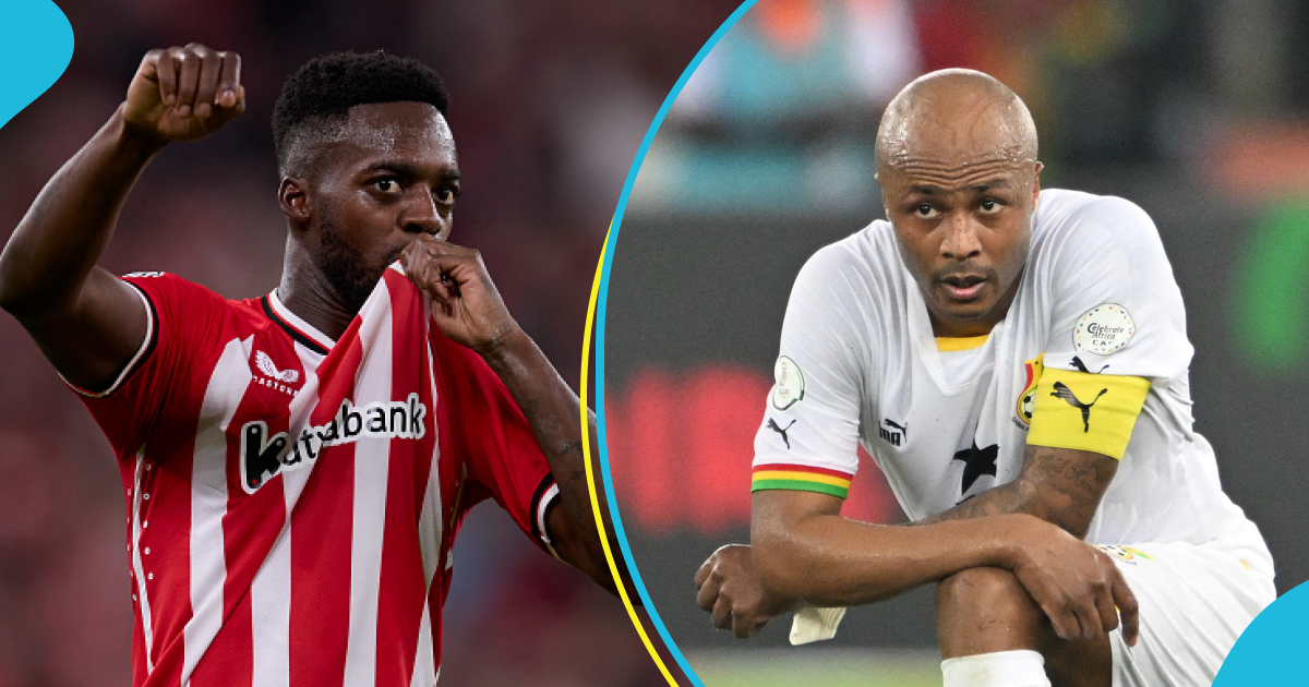 Inaki Williams and Andre Dede Ayew