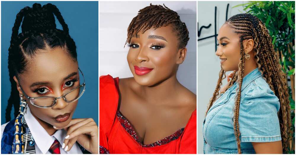 Celebrity Hairstyles: Gyakie, Hajia 4Reall, and 8 Other Celebrity Braids Still Trending in 2023