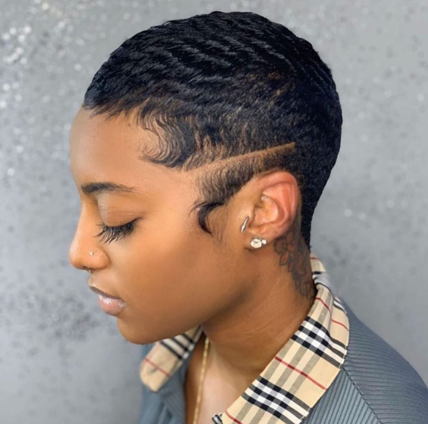Fall in Love With This Curly Short Pixie Cut for Black Women