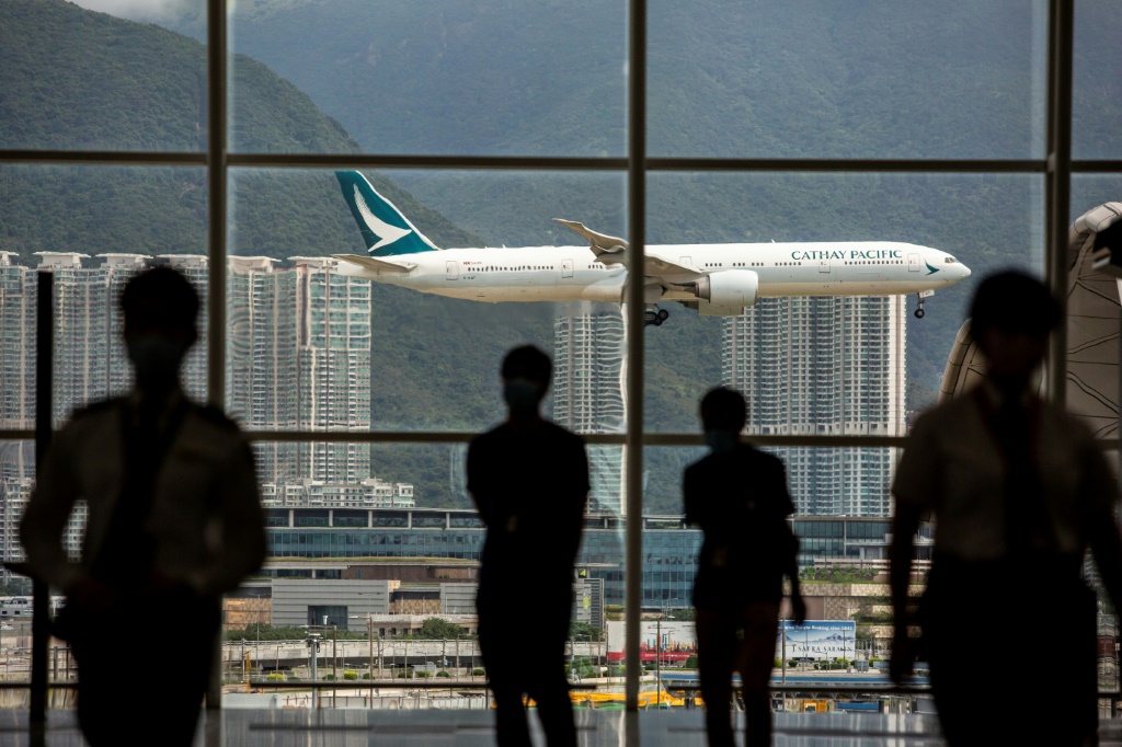 Cathay Pacific is still struggling as Hong Kong keeps some Covid curbs in place and does not expect to return to pre-pandemic passenger levels for about two years