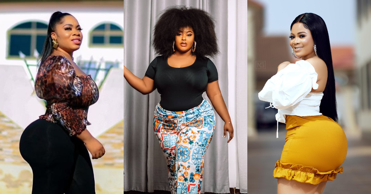 Feature: The growing trend of body enhancement among Ghanaian female celebrities