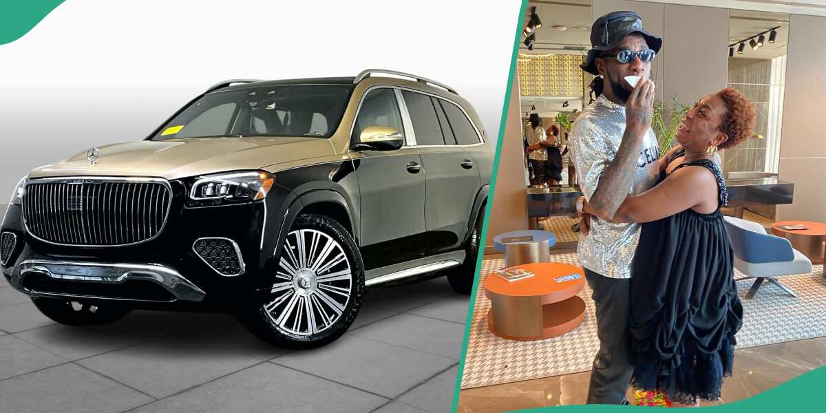 "Mummy's boy to the core": Burna Boy gifts his mum a Mercedes Benz for Mother's Day