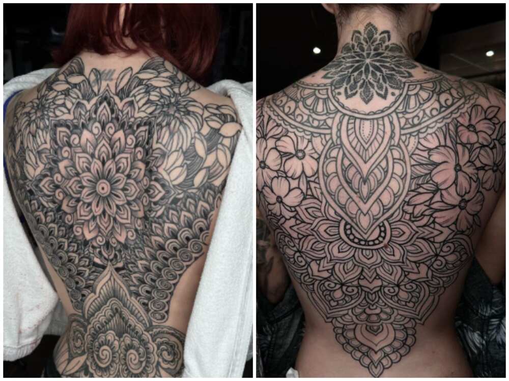 Upper Back Tattoo Ideas for Women  Upper back tattoos, Shoulder tattoos  for women, Back tattoo women upper
