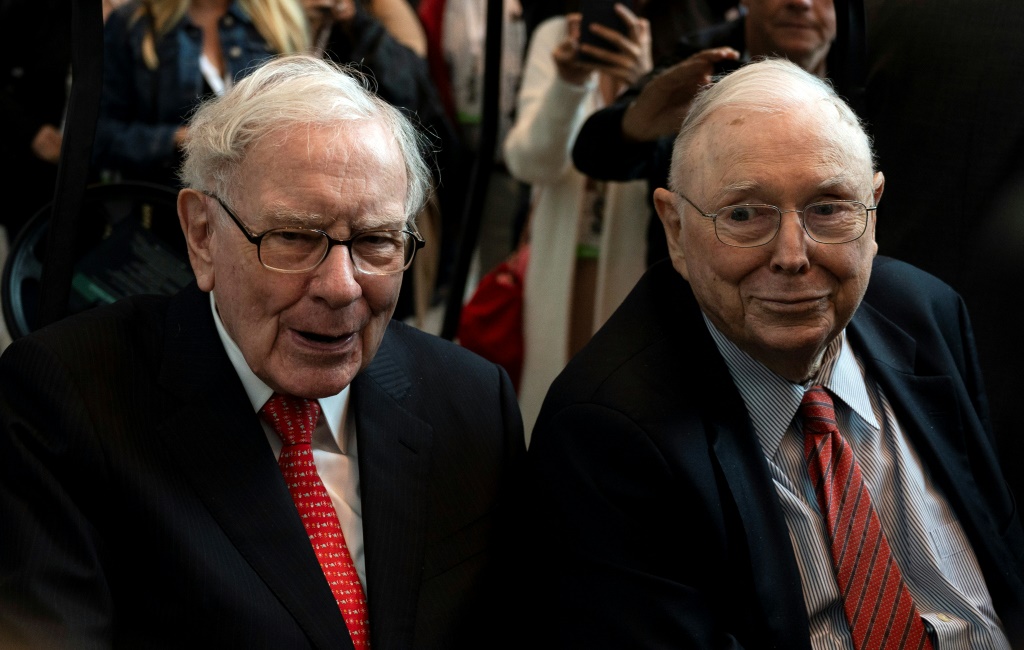 Charlie Munger (R)  passed away at the age of 99, Berkshire Hathaway said