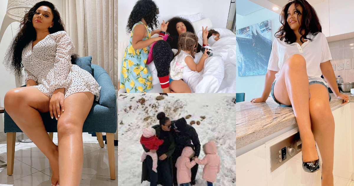 Nadia Buari: Actress Introduces Van Vicker as the man who gave her 4 Adorable Children