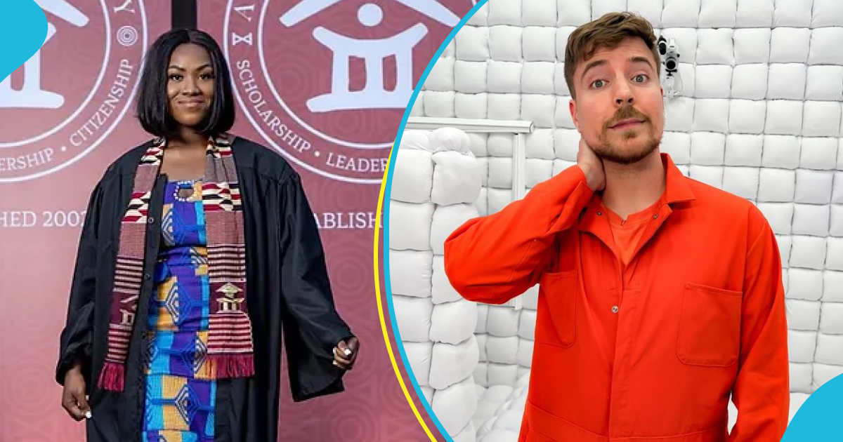 Ashesi alumna Princess Asante bags GH¢304k after taking part in the giveaway of American YouTuber Mr Beast