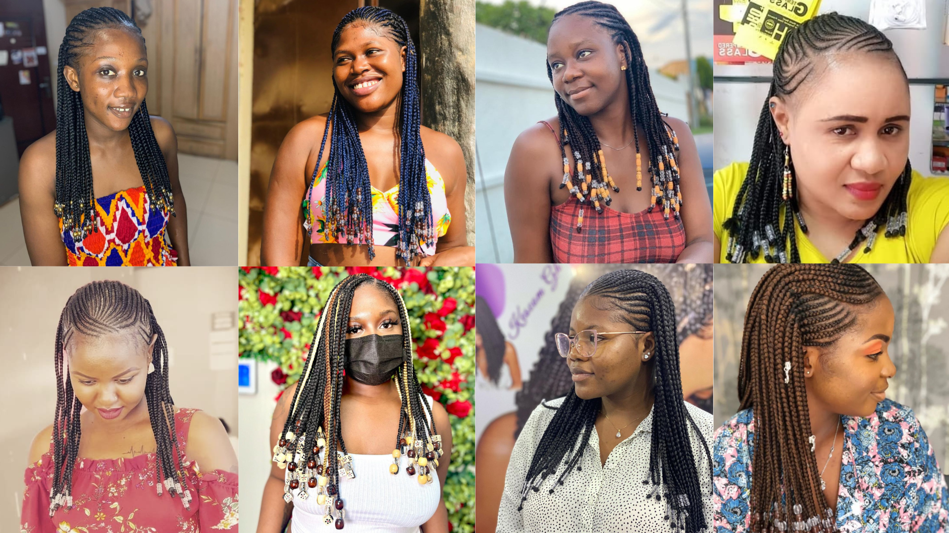 50 Trendy Ghana Braids Hairstyles Ideas in 2022  Hair Motive