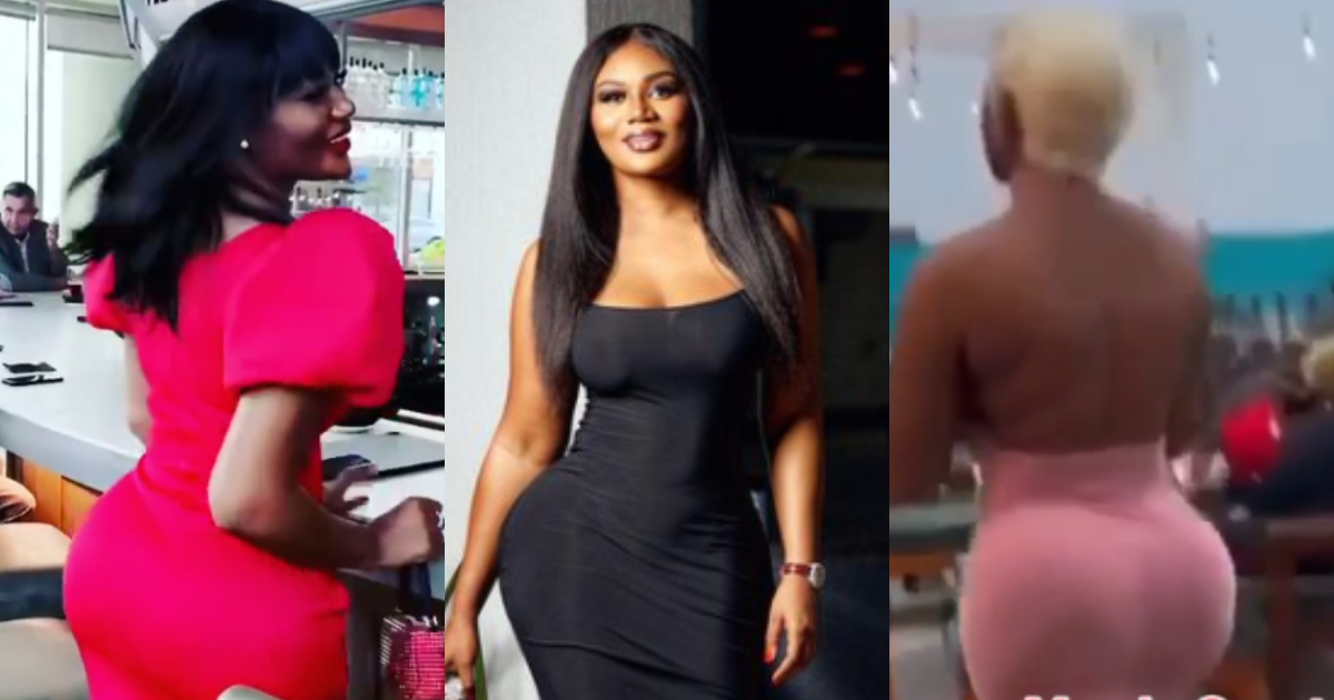 Video of Sandra Ankobiah Displaying Highly ‘Inflated’ Backside Causes Stir Online