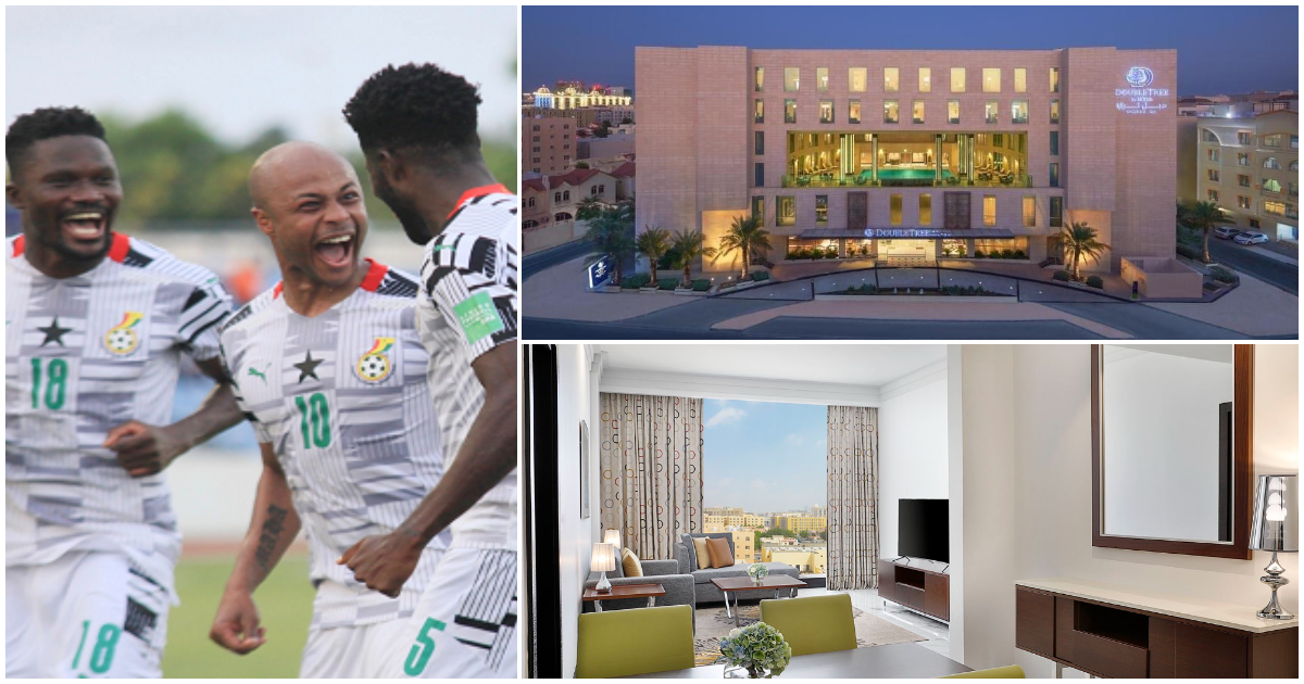 A sneak peak inside the Doubletree by Hilton Doha-Al Sadd Hotel where the Black Stars will be staying in Qatar for the World Cup