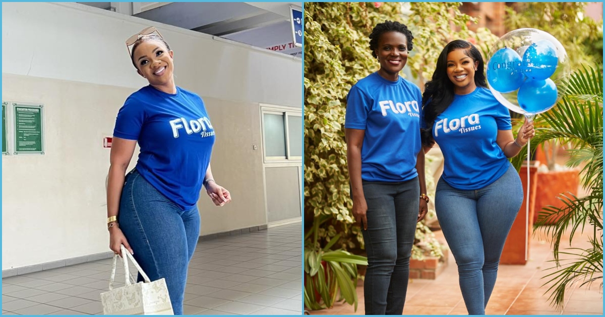 Serwaa Amihere rejoices as Flora accepts her apology: "We appreciate your sincere apology"