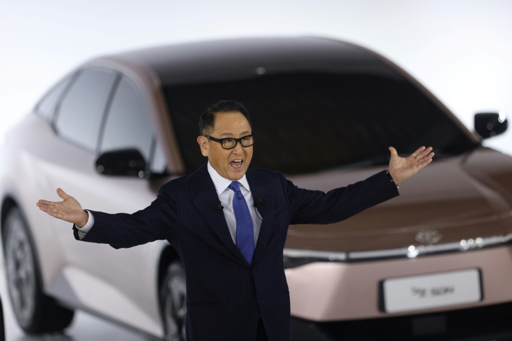 Toyota has replaced third-generation chief executive Akio Toyoda