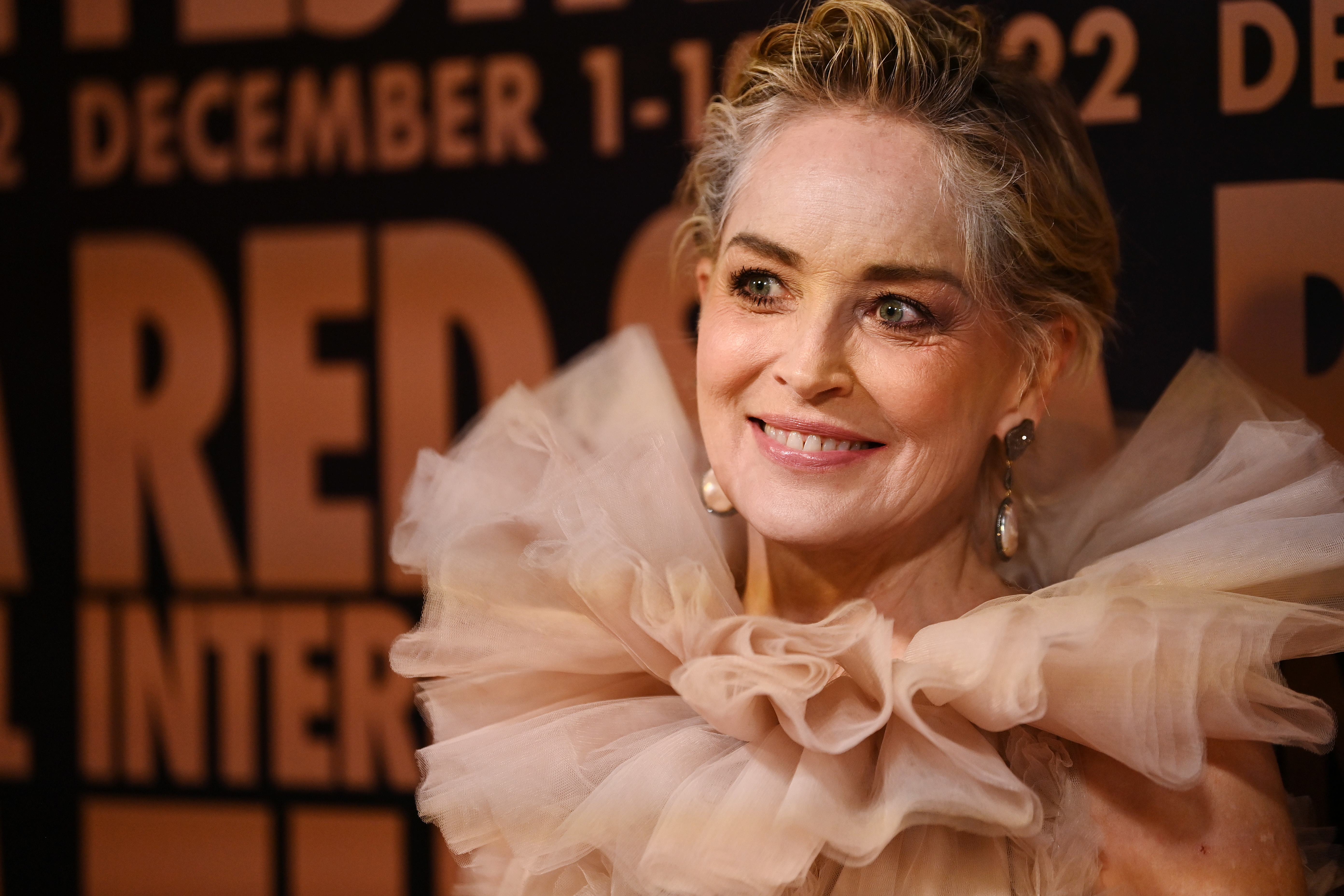 What disease does Sharon Stone have?