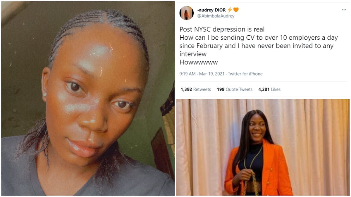 Lady sends 15 CVs out to Companies after NYSC, Says None of them Called her for Interview, Nigerians React