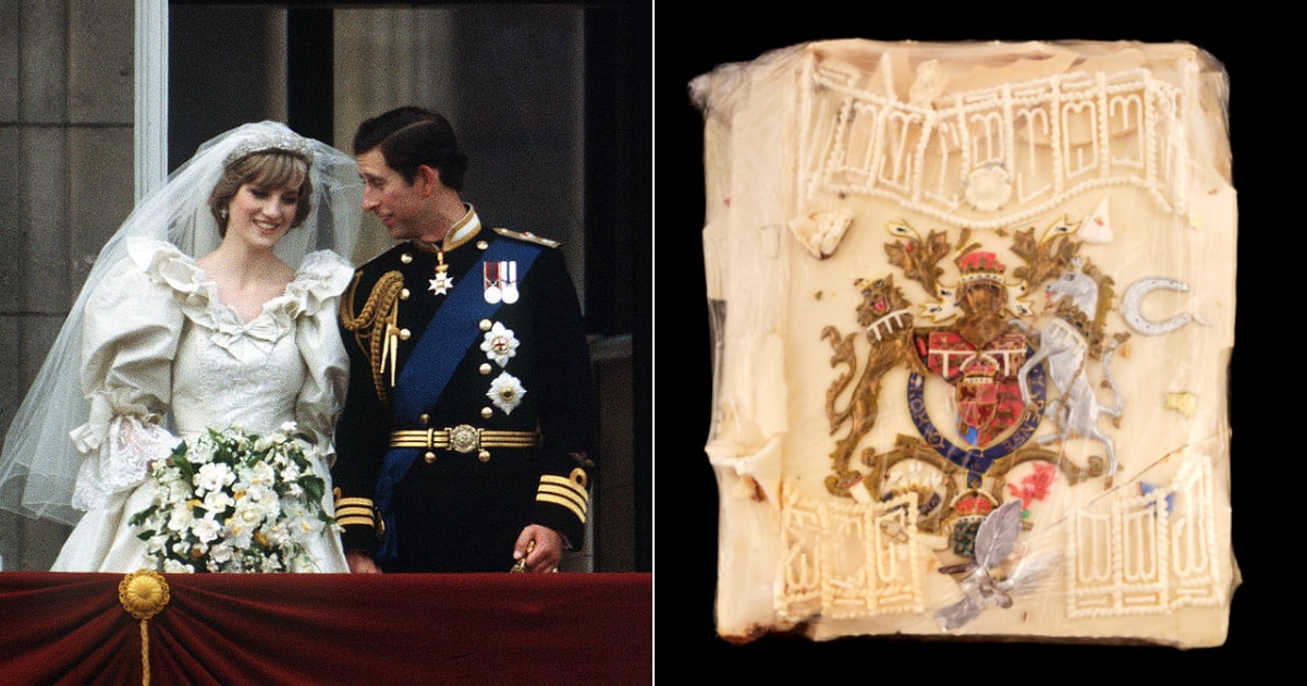 Princess Diana, Prince Charles, Wedding Cake Slice, Auction, R10K