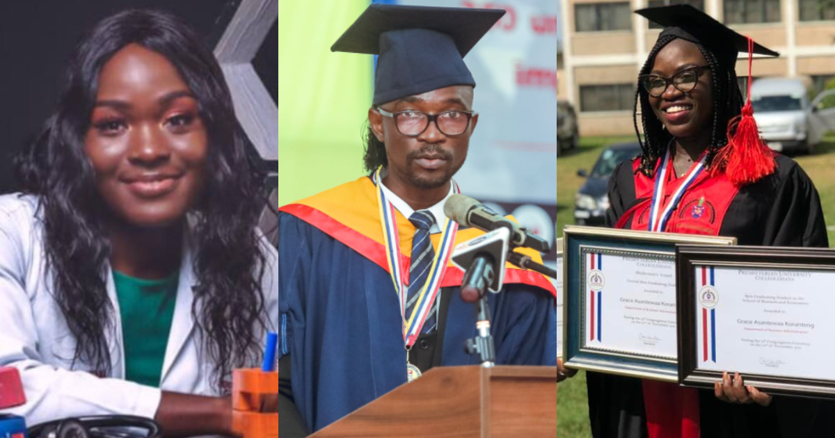 Meet 5 amazing Ghanaian students who graduated as valedictorians with first-class from university