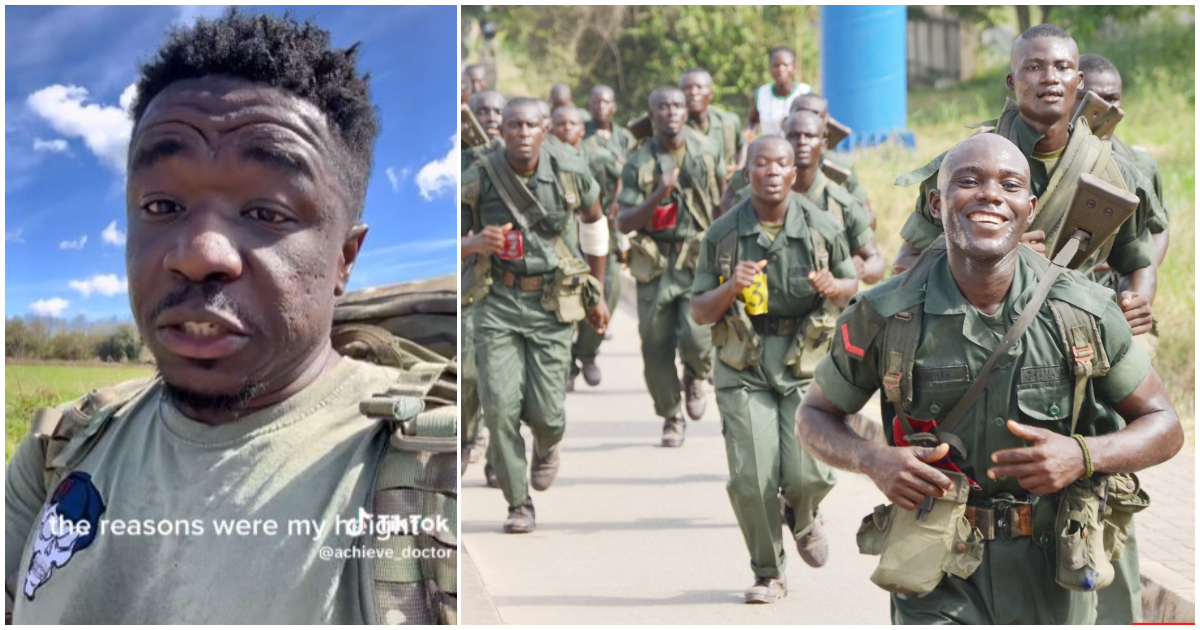Man shares how Ghana Army rejected him but he is now in the military abroad