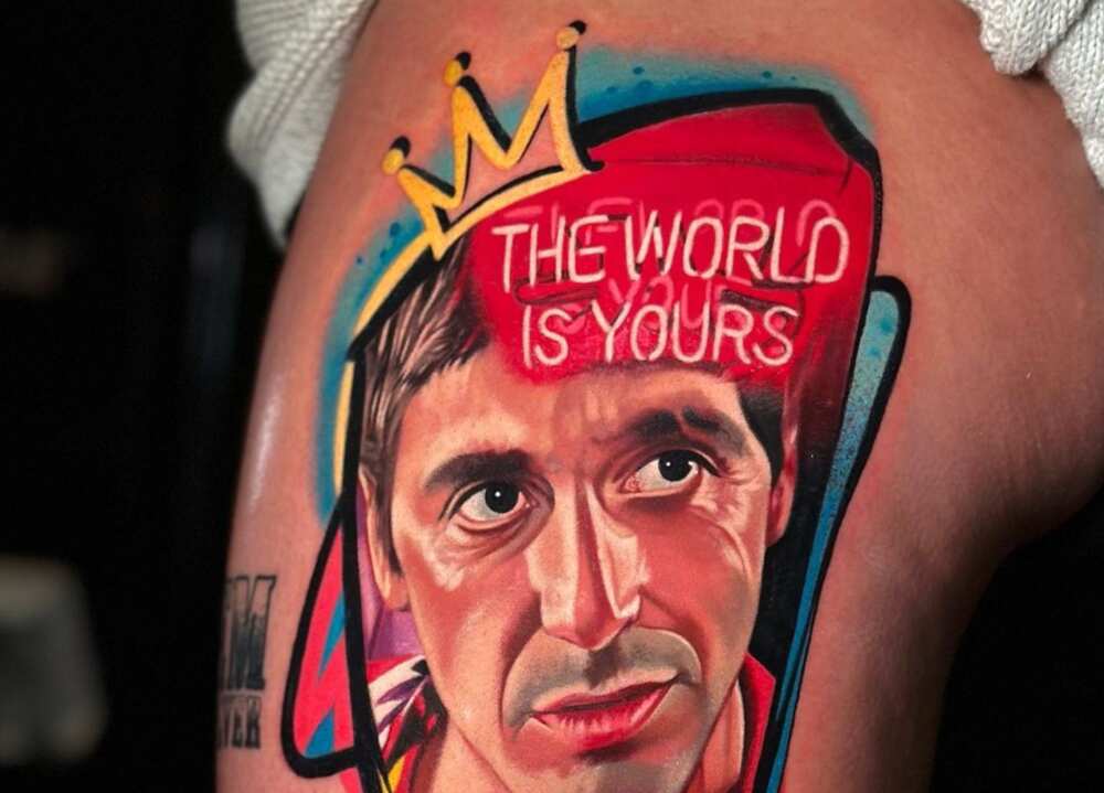The world is yours tattoo