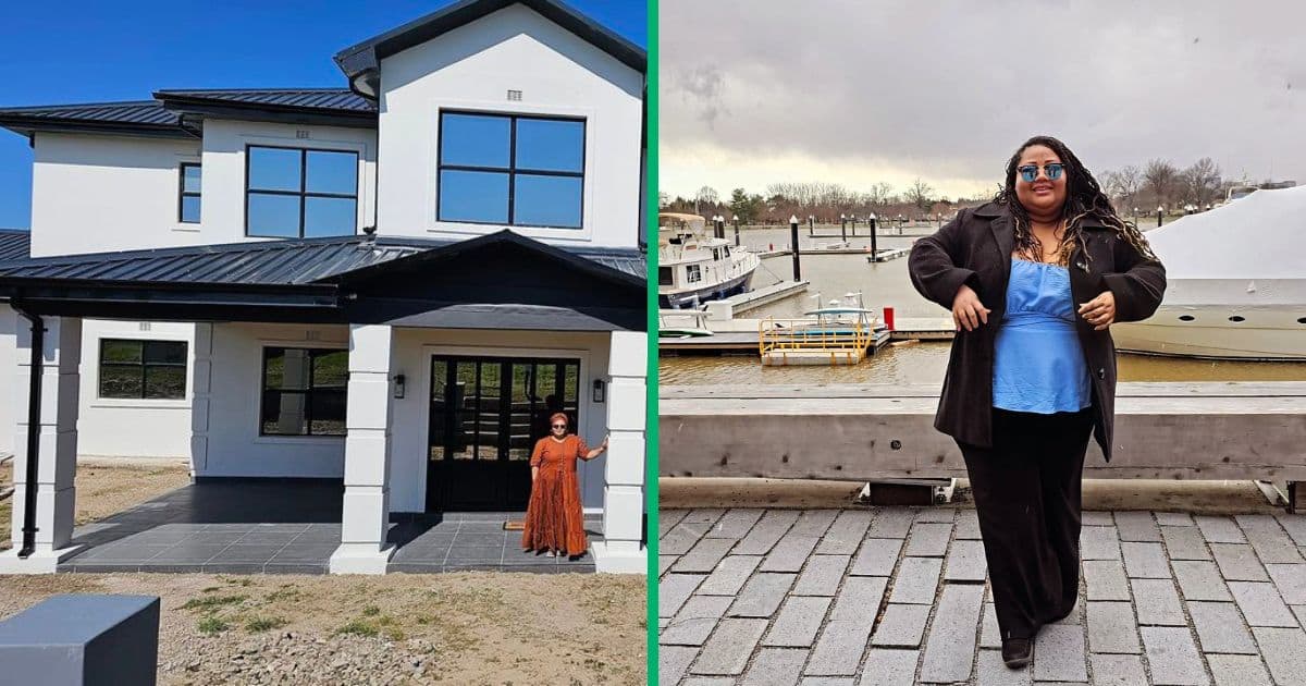 Woman shares journey building her GH¢1.3 million home in rural area: "Beautiful"