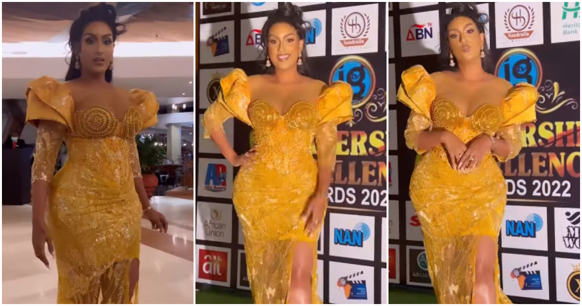 Juliet Ibrahim slays in hot glittering outfit; fans go crazy over video: “This is everything”