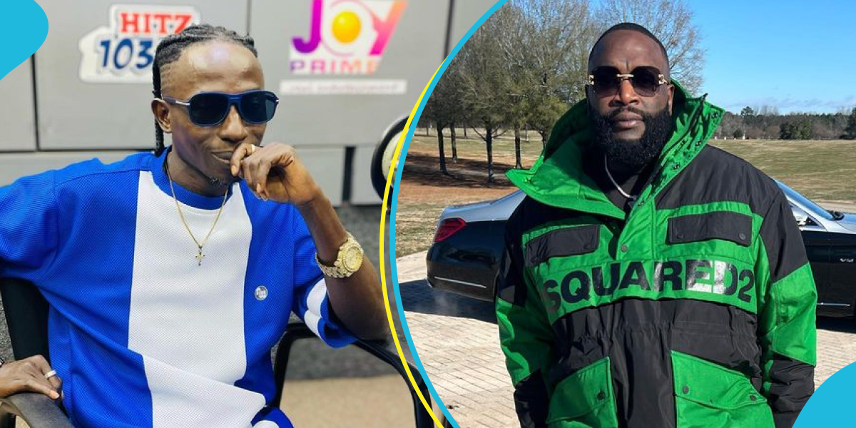 Patapaa and Rick Ross in photos