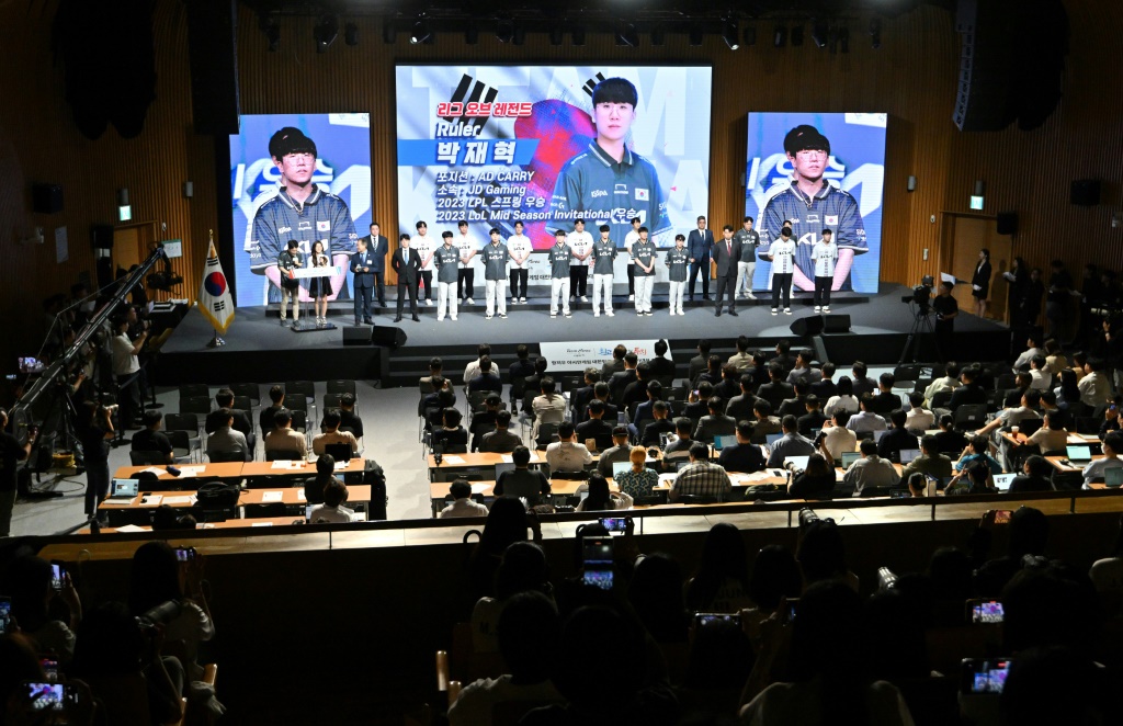 South Korea hosts a team launch for their Asian Games team