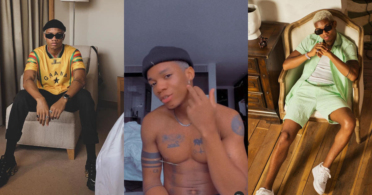 I'm too handsome - Kidi says in video as he tags himself 'most handsome man alive'