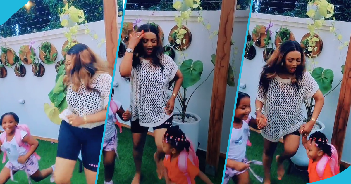 Nana Ama McBrown, Baby Maxin and Adepa dance to Rihanna's song in a heartwarming video