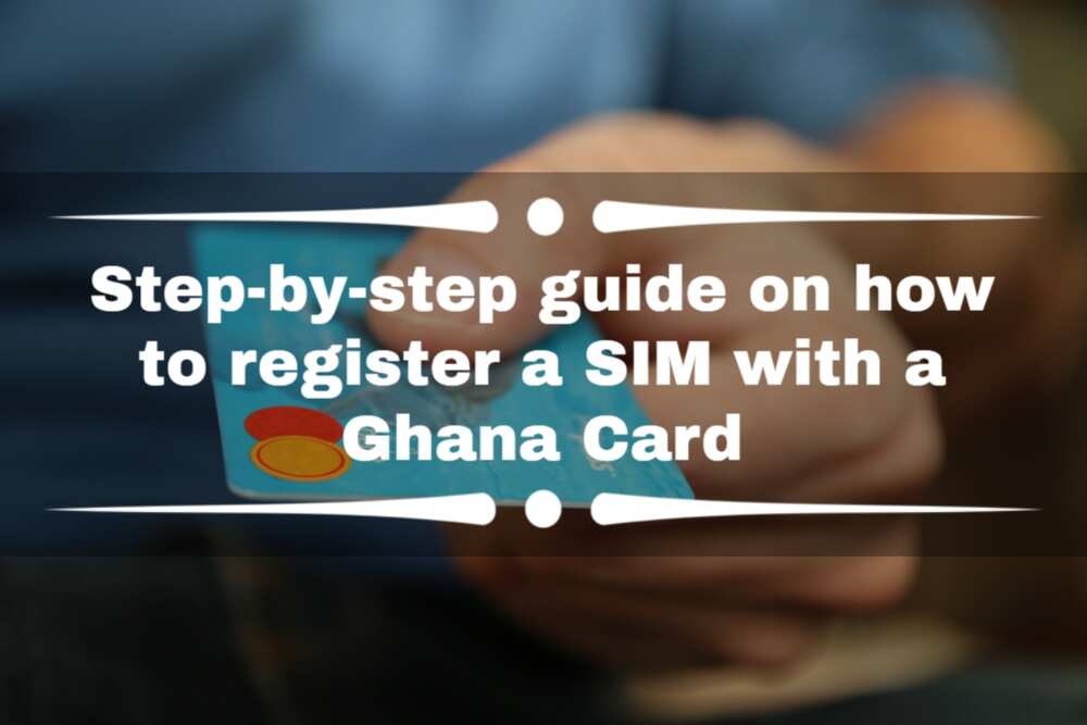 register a SIM with a Ghana Card