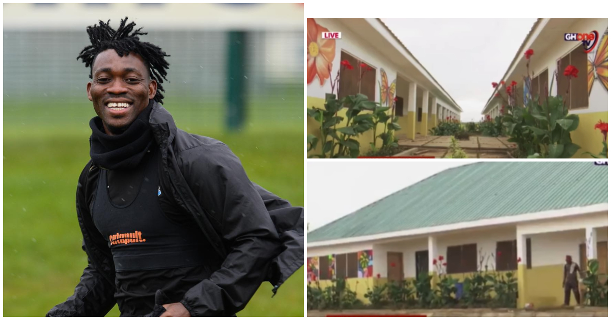 Christian Atsu: Ex-footballer's school building completed and awaiting commissioning
